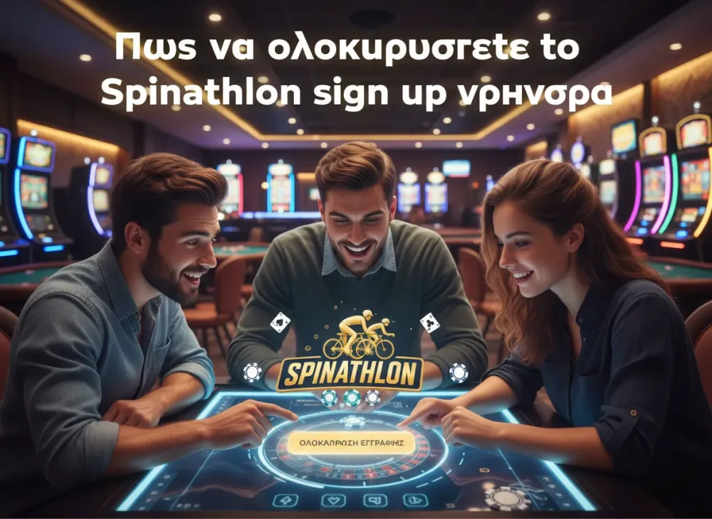 Πως να ολοκληρωσετε το Spinathlon sign up γρηγορα